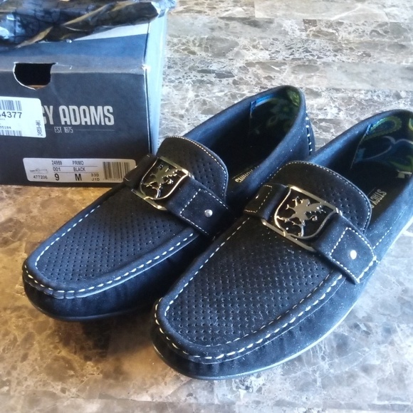 Stacy Adams Loafers, size 9, black - Picture 2 of 8